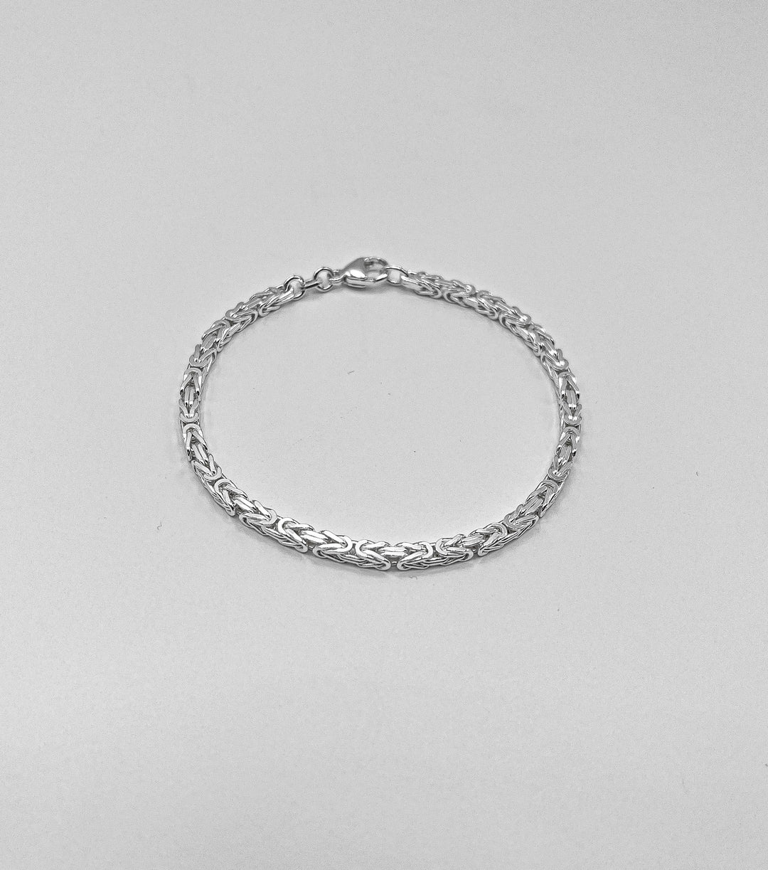 925 Silber Königsarmband in 3,2mm Vierkant - Deinschmuck by TL