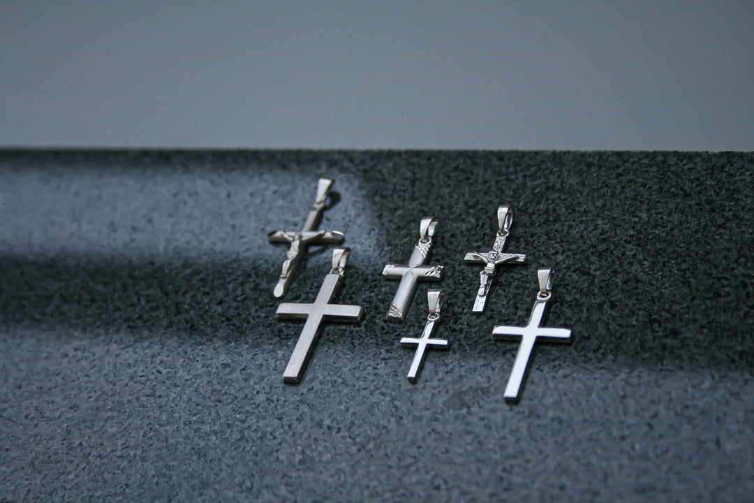 DAMEN HALSKETTEN SILBER MIT KREUZANHÄNGER - DEINSCHMUCK BY TL