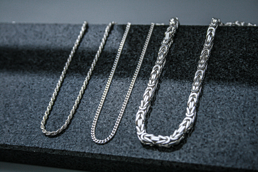 HERREN HALSKETTEN SILBER OHNE ANHÄNGER - DEINSCHMUCK BY TL