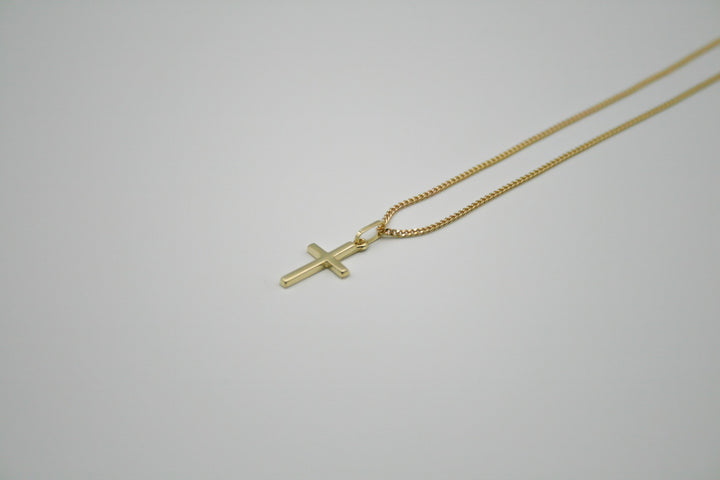 Halskette-Kreuz-Anhänger-Damen-333-Gold-Klein-von-Deinschmuck-by-Tl